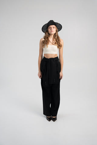Luxurious Raw Silk Corset Top with Straps – Timeless Elegance and Comfort