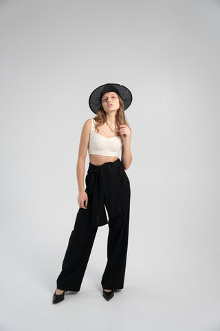 Luxurious Raw Silk Corset Top with Straps – Timeless Elegance and Comfort