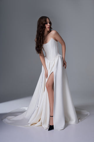 Wedding Set – Strapless Corset with Long Skirt