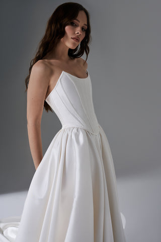 Wedding Set – Strapless Corset with Long Skirt