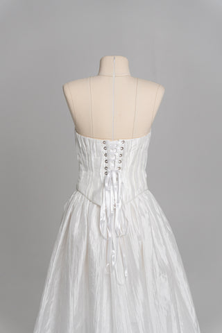 Original product photo — Strapless Crushed-Taffeta Bridal Corset & Full Skirt Set