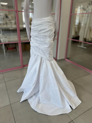 Original product photo — Maternity High-Neck Draped Mermaid Wedding Dress